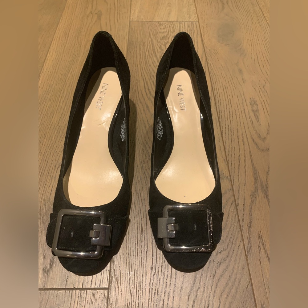 Elegant black wedges from Nine West